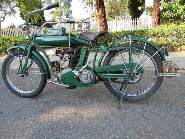 1913-15 INDIAN     SINGLE CYLINDER CUSTOM OVERHEAD VALVE