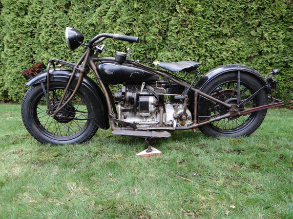 1930 Indian Model 402 Police Model - Four Cylinder - Original Paint