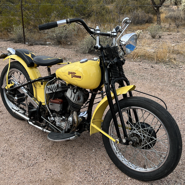 1946 Harley Davidson WLDR - Bobber / Hotrod Motor