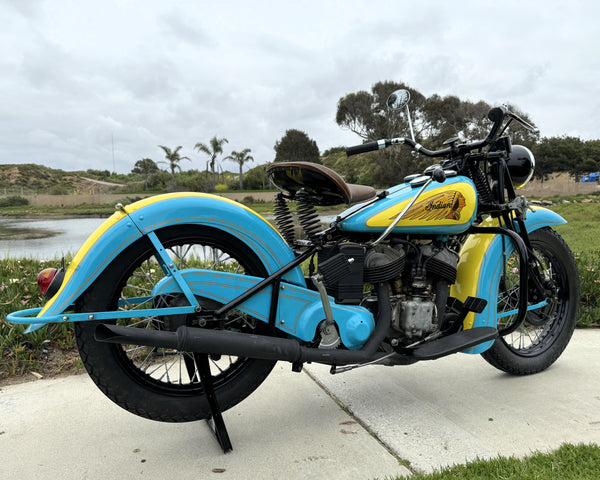 1941 Indian 741 JR Scout 500cc - Beautifully Restored