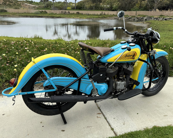 1941 Indian 741 JR Scout 500cc - Beautifully Restored