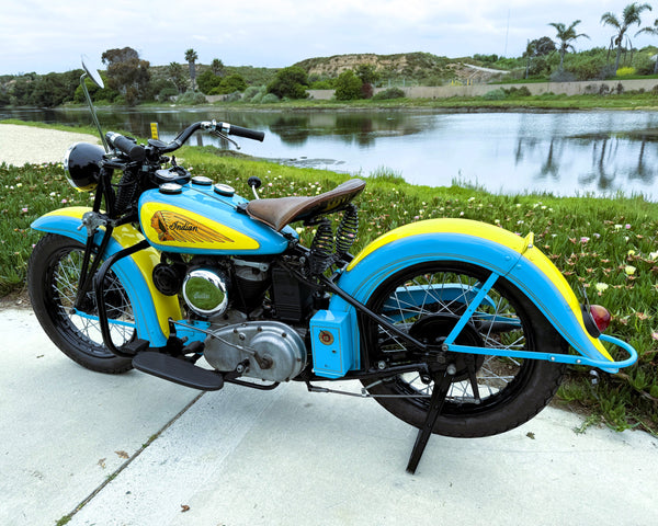 1941 Indian 741 JR Scout 500cc - Beautifully Restored