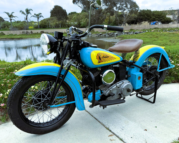 1941 Indian 741 JR Scout 500cc - Beautifully Restored