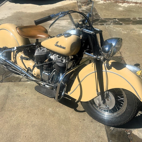 1948 Indian Chief 80" Motor and 4 Speed Transmission