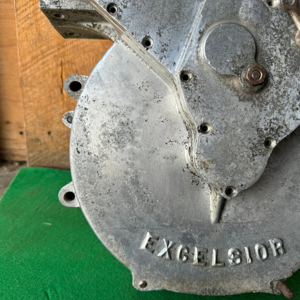 1913 Excelsior Single Cylinder Motorcycle Engine