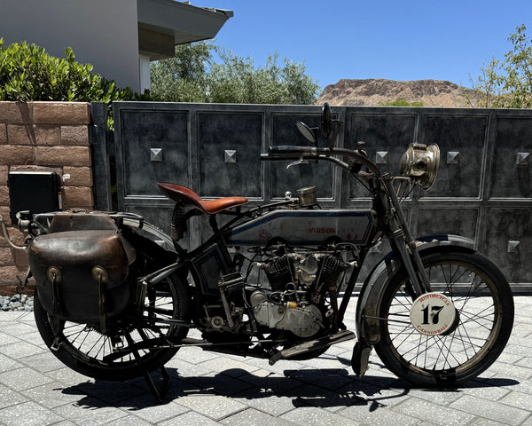 1915 Harley Davidson Model 11F - Motorcycle Cannonball