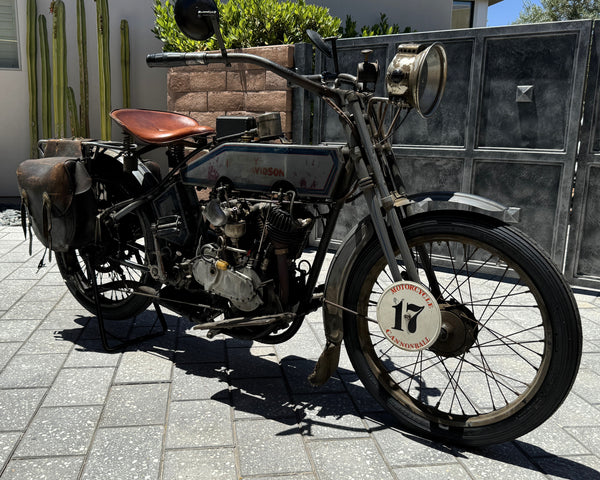 1915 Harley Davidson Model 11F - Motorcycle Cannonball