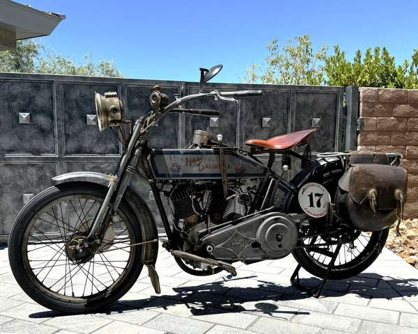 1915 Harley Davidson Model 11F - Motorcycle Cannonball