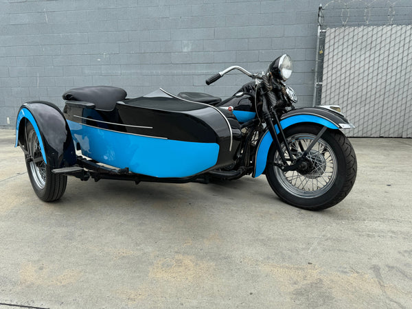 1949 Harley Davidson EL Panhead with Sidecar