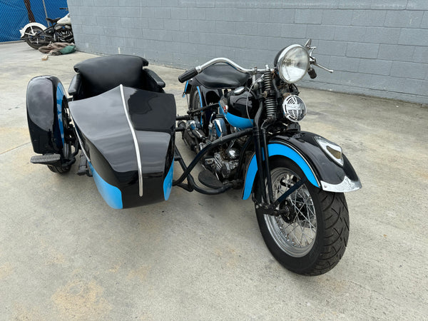 1949 Harley Davidson EL Panhead with Sidecar