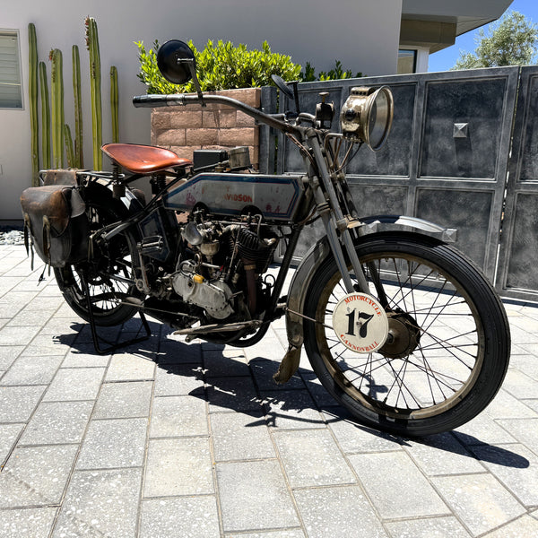 1915 Harley Davidson Model 11F - Motorcycle Cannonball