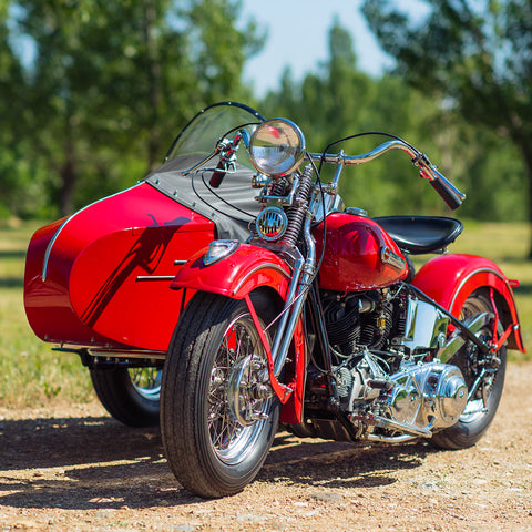 1947 Harley Davidson FL Knucklehead w/ Sidecar