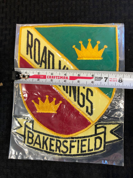 1950ʻs NOS "Road Kings" Club Patch Bakersfield, CA