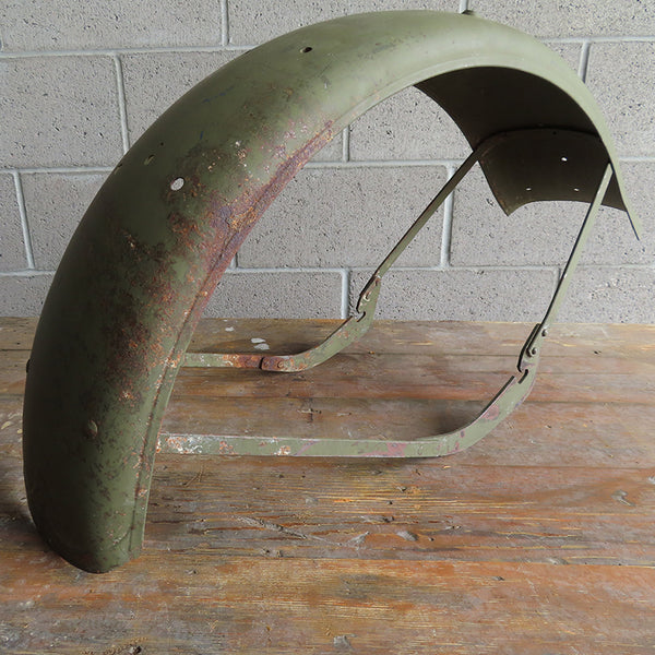 1941 -1953 NOS Harley Davidson WLA Military Front Fender