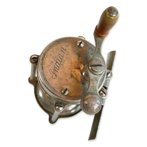 Indian Motorcycle Vintage #60 Montague Raised Fishing Reel